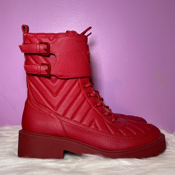 Guess Combat Boots - Picture 1 of 3